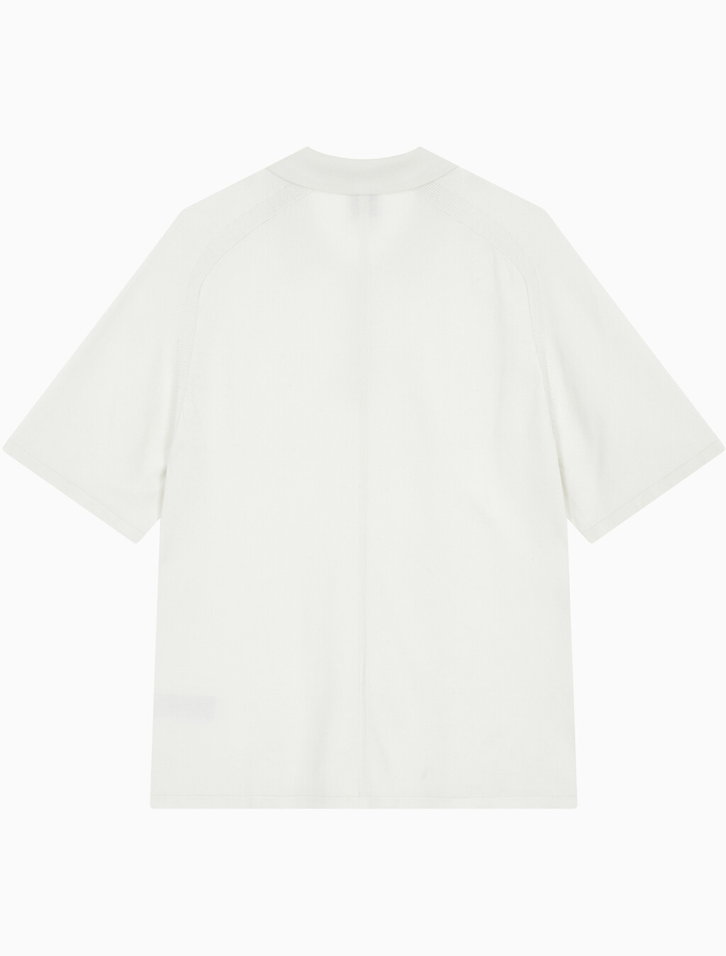 Buy 남성 숏슬리브 테크 니트 폴로 스웨터 in color VAPOROUS GRAY
