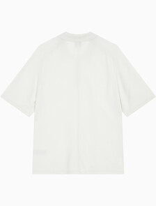 Buy 남성 숏슬리브 테크 니트 폴로 스웨터 in color VAPOROUS GRAY