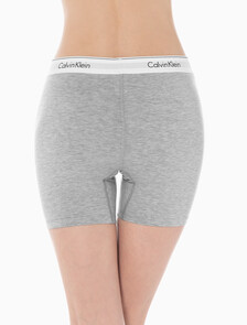 Buy 여성 모던코튼 박서 브리프 in color GREY HEATHER