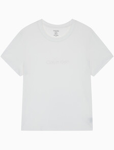Buy 여성 100% 코튼 슬립웨어 클래식 티셔츠 in color WHITE