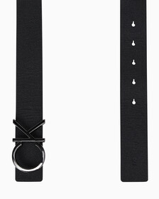 Buy 남성 프리미엄 이탈리안 소가죽 양면 벨트 in color BLACK