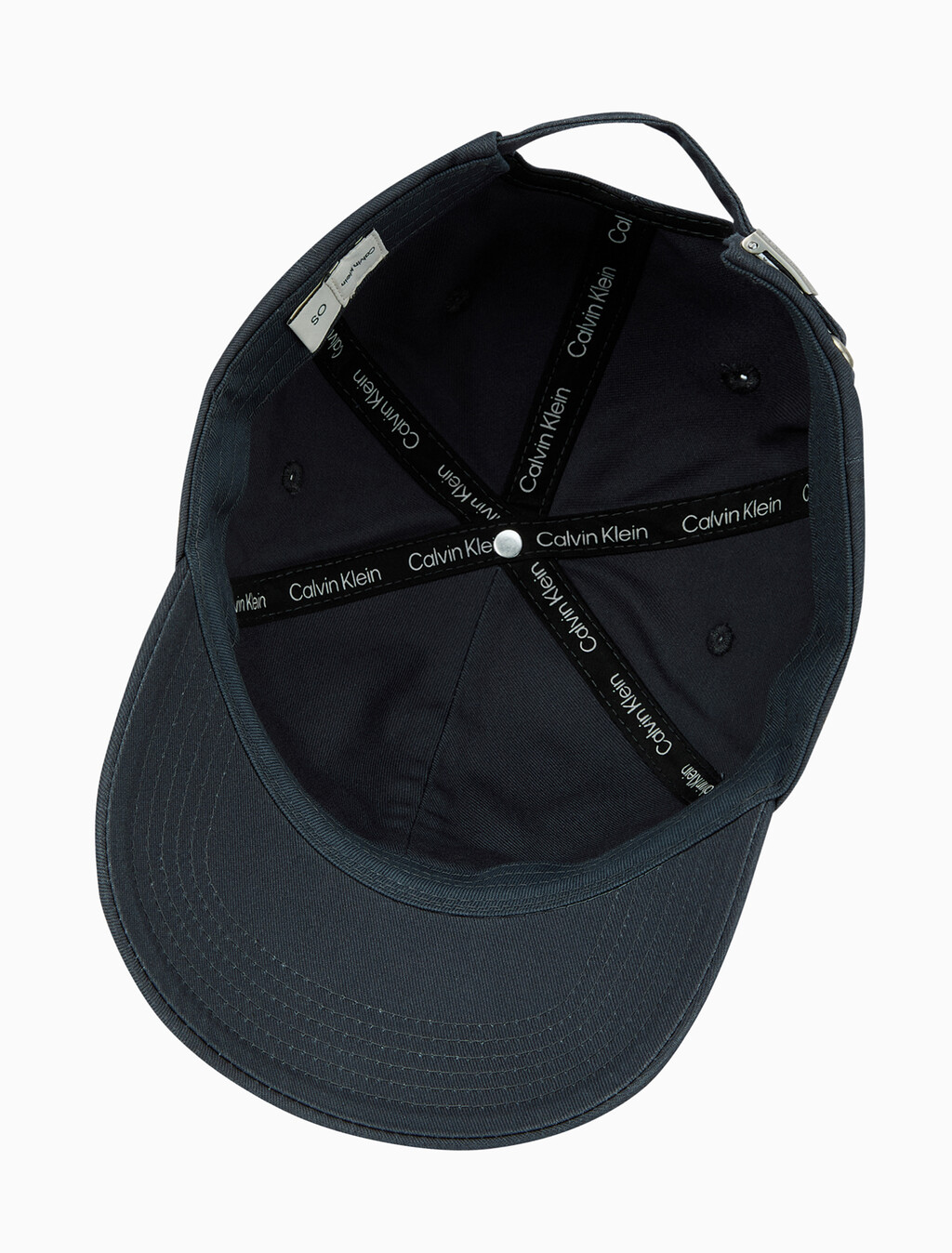 Buy 남녀공용 CKJ 모노그램 엠브로이더리 볼캡 in color NAVY