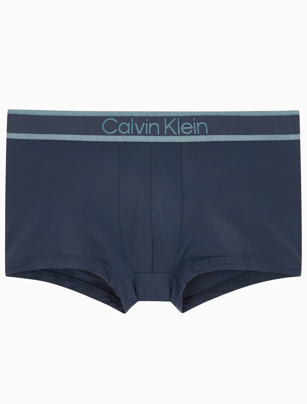 Buy 남성 CK 토널 로고 마이크로 로우 라이즈 드로즈 in color NAVY