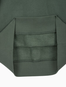 Buy 남성 레귤러핏 CK 뱃지 로고 기모 스웨트셔츠 in color KHAKI