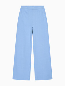 Buy 여성 CK 베이직 라운지 로고 져지 팬츠 in color Light Blue