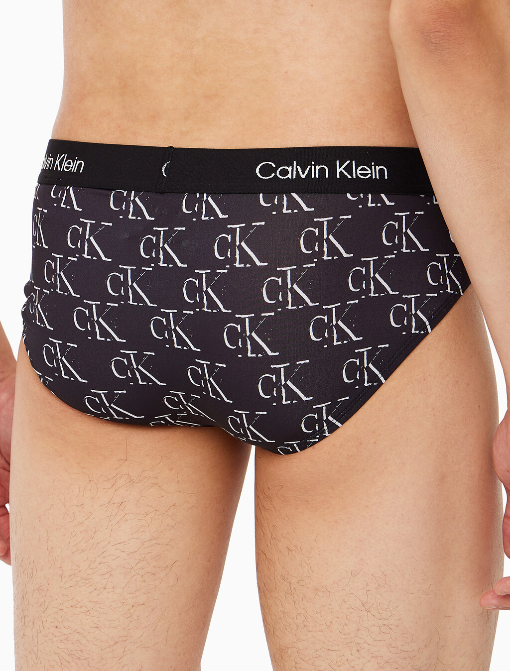 Buy 남성 1996 마이크로 힙브리프 in color BLACK/WHITE PRINT