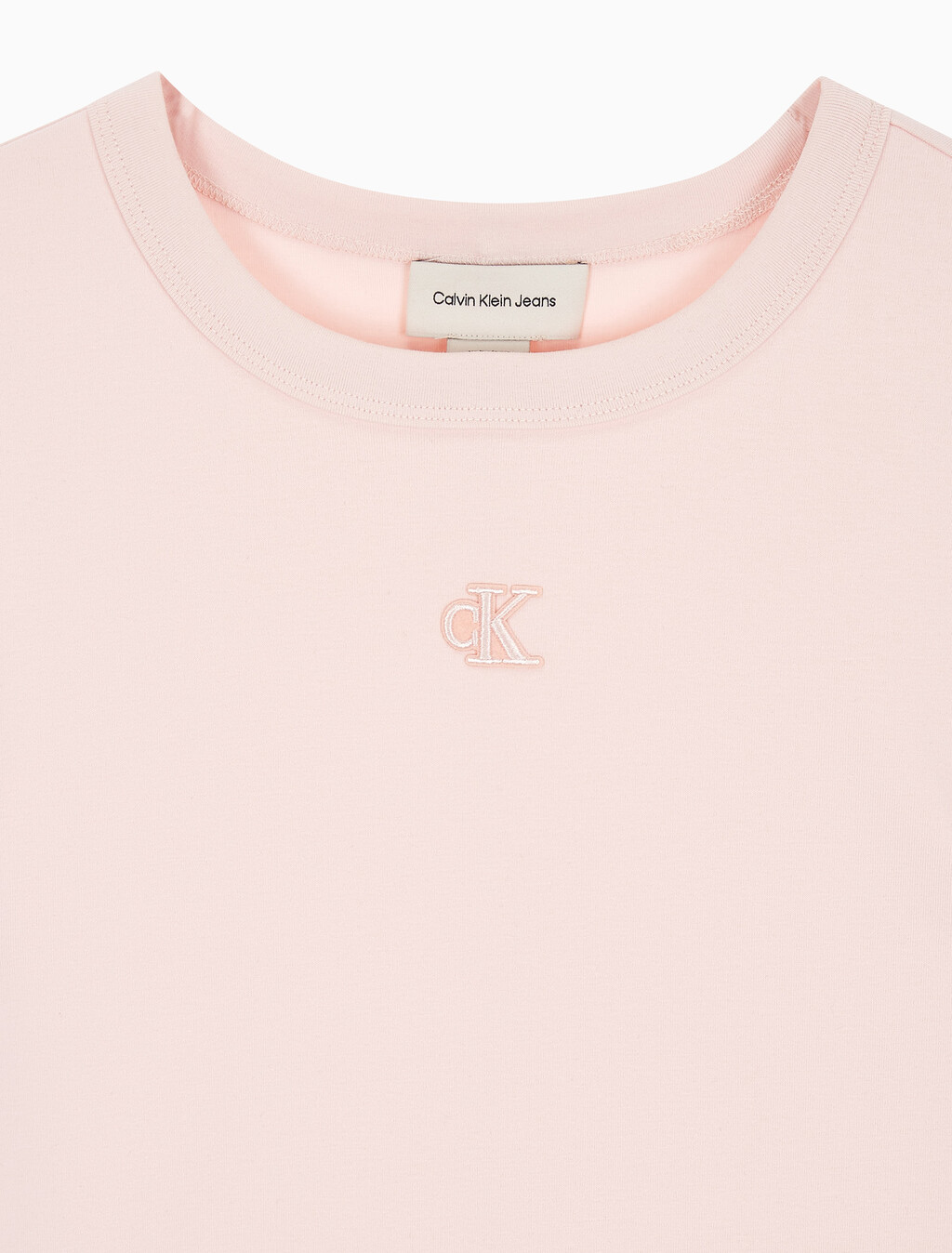 Buy 여성 코튼 컨투어 립 반팔 미니 드레스 in color LIGHT PINK