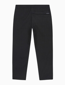 Buy 남성 슬림핏 드로코드 치노 팬츠 in color CK BLACK