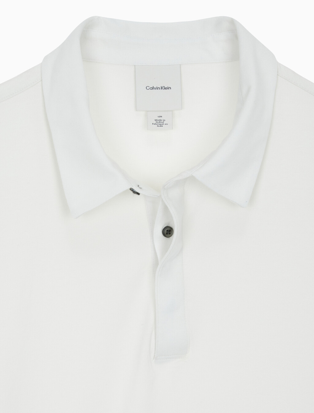 Buy 남성 숏슬리브 더블 머서라이즈드 저지 폴로티 in color VAPOROUS GRAY