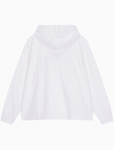 Buy 남성 릴렉스핏 스탠다드 로고 후드 티셔츠 in color BRILLIANT WHITE