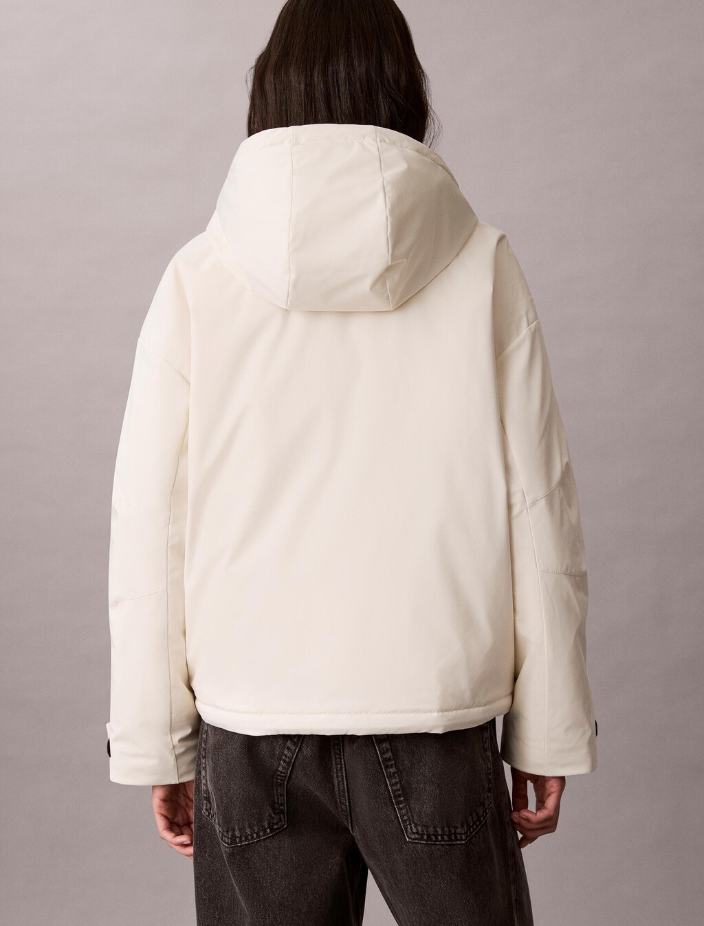 Buy 여성 후드 다운 테크 자켓 in color TURTLEDOVE