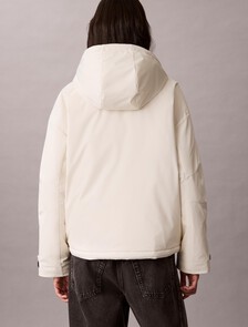 Buy 여성 후드 다운 테크 자켓 in color TURTLEDOVE