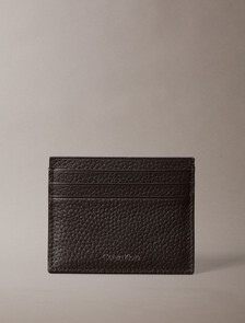 Buy 남성 포일 엠보스 카드 케이스 in color Black/Ck Dark Brown