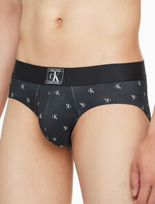 Buy 남성 CK 1996 마이크로 싱글 힙브리프 in color DIAMOND LOGO PRINT_BLACK