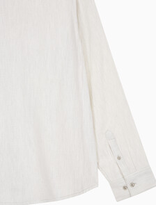 Buy 남성 롱슬리브 더블 포켓 멜란지 셔츠 in color GREY