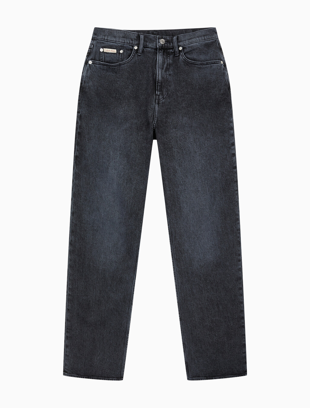 Buy 남성 와이드핏 다크블루 네이비 데님 in color BLUE BLACK HANGER LOOP