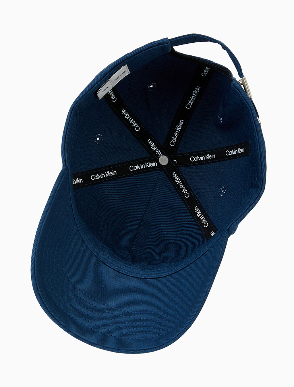 Buy 남녀공용 CKJ 모노그램 엠브로이더리 볼캡 in color NAVY