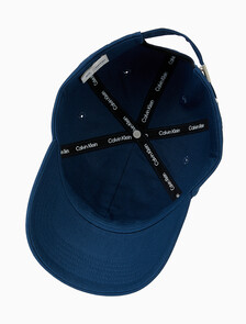 Buy 남녀공용 CKJ 모노그램 엠브로이더리 볼캡 in color NAVY