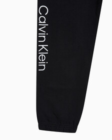 Buy 남성 스탠다드 로고 테리 조거팬츠 in color BLACK BEAUTY