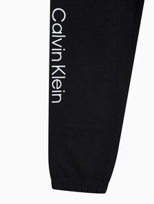 Buy 남성 스탠다드 로고 테리 조거팬츠 in color BLACK BEAUTY