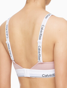 Buy 여성 모던코튼 훅앤아이 브라렛 in color SUBDUED 