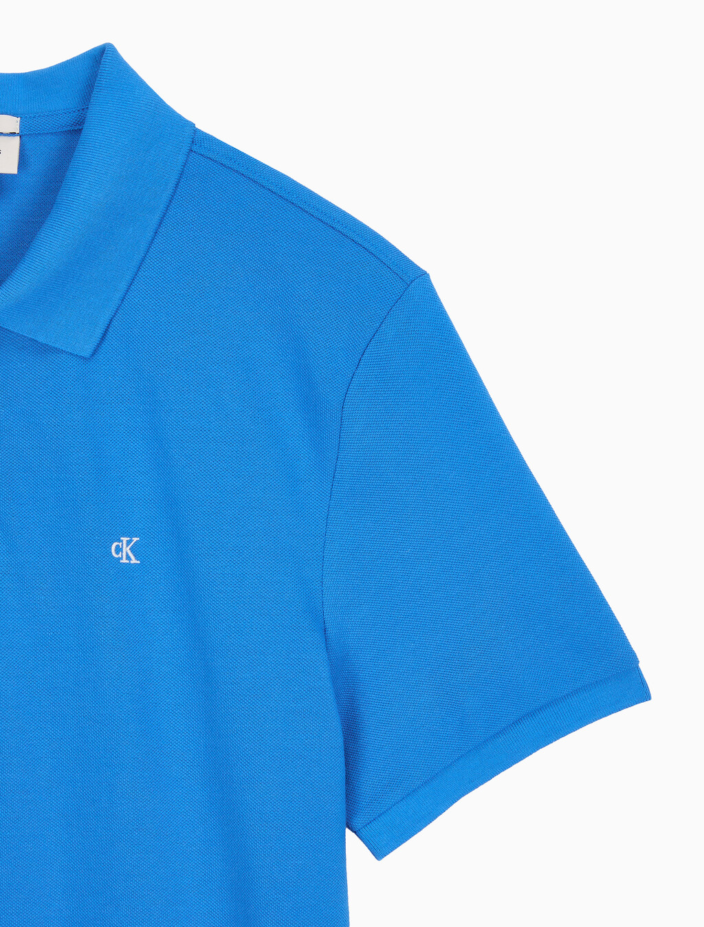 Buy 모노그램 피케 폴로 티 in color FRENCH BLUE