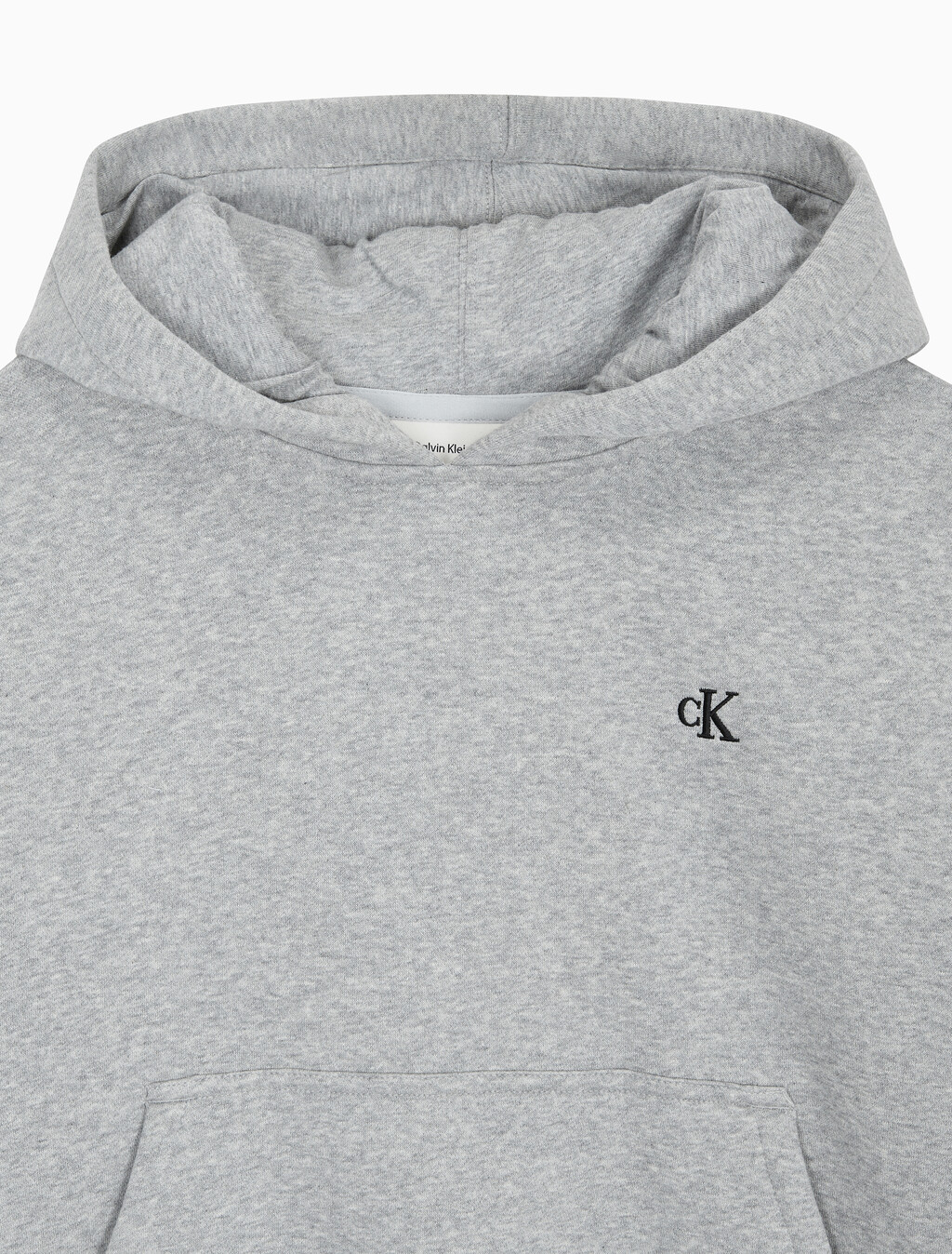 Buy 여성 아카이브 로고 플리스 후디 in color HEROIC GREY HEATHER
