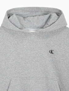 Buy 여성 아카이브 로고 플리스 후디 in color HEROIC GREY HEATHER