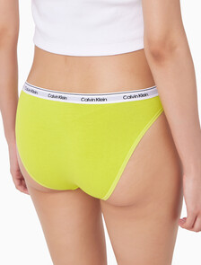 Buy 여성 모던로고 로우라이즈 비키니 in color KEWL LIME