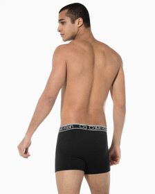 Buy 남성 코튼 스트레치 버라이어트 3PK 트렁크 in color BLACK