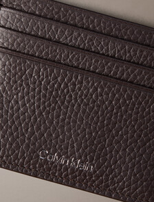 Buy 남성 포일 엠보스 카드 케이스 in color Black/Ck Dark Brown