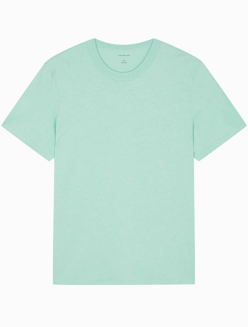 Buy 남성 레귤러핏 헴프 저지 반팔 티셔츠 in color OCEAN WAVE