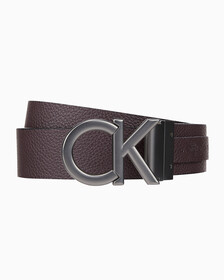 Buy 남성 CK 버클 양면 벨트 35MM in color BLK AOP/BITTER