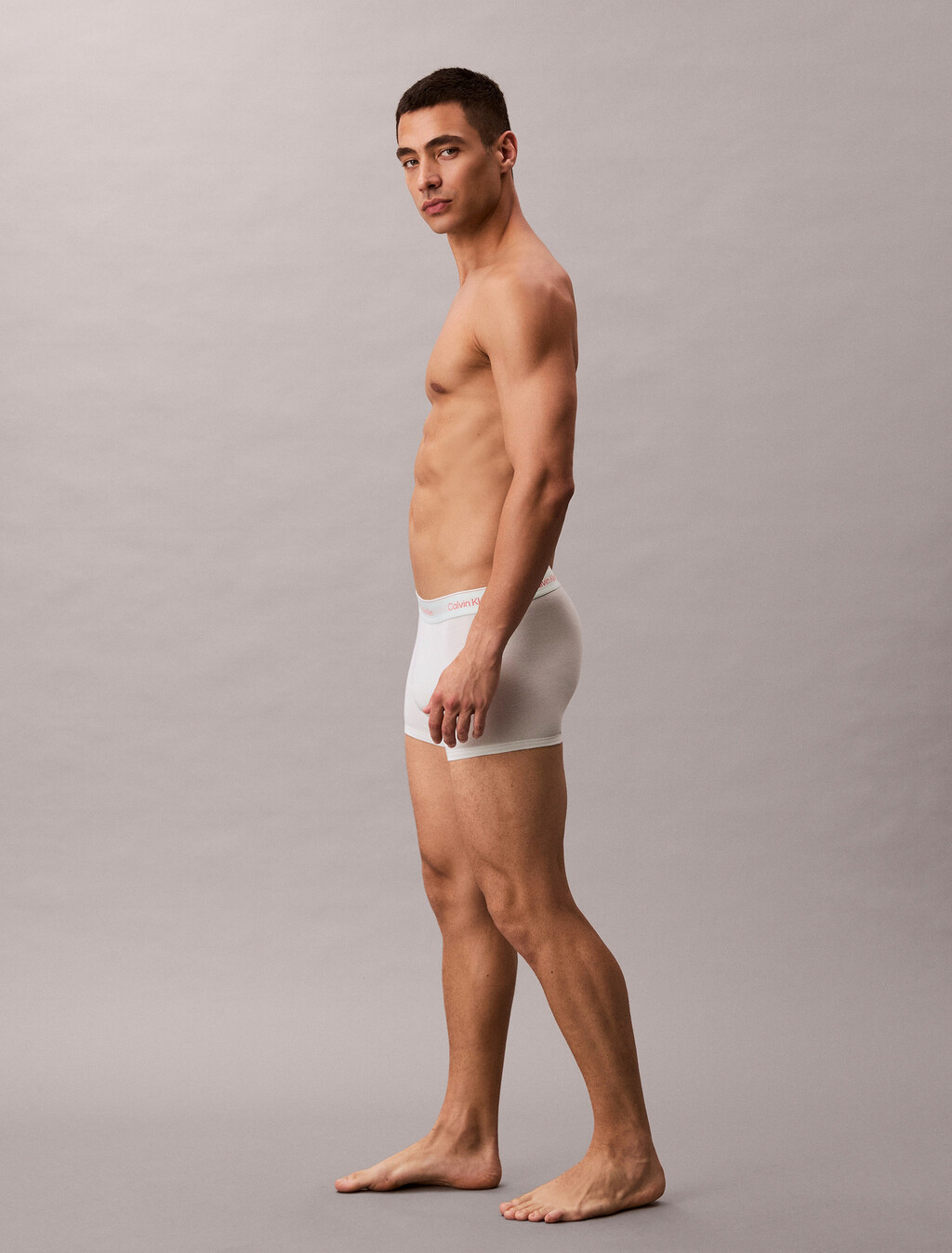 Buy 남성 아이콘 코튼 스트레치 2PK 트렁크 in color Light green / Blue