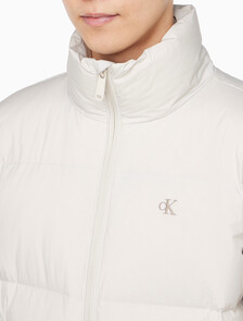 Buy 남성 릴랙스드 숏 다운 푸퍼 in color CHALK