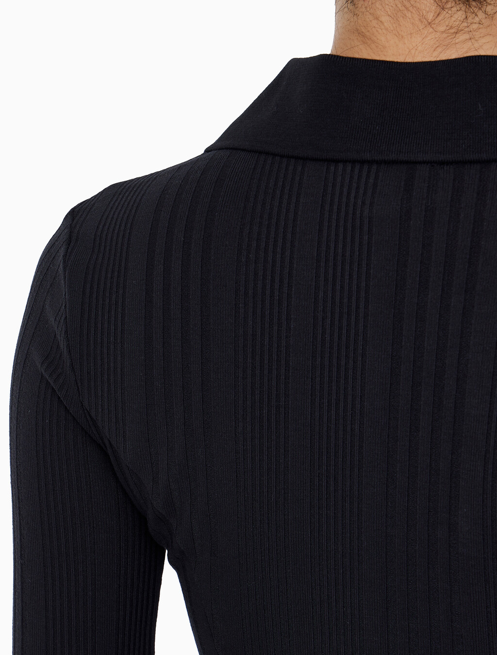 Buy 여성 립 폴로 미니 드레스 in color CK BLACK
