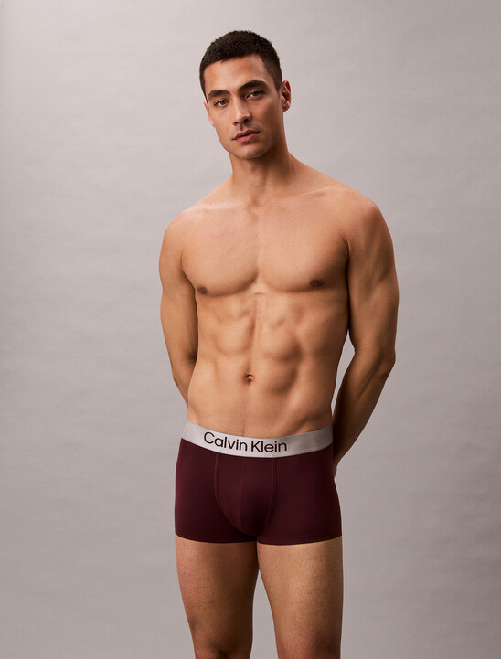 남성 브러시드 마이크로파이버 스트레치 로우 라이즈 트렁크