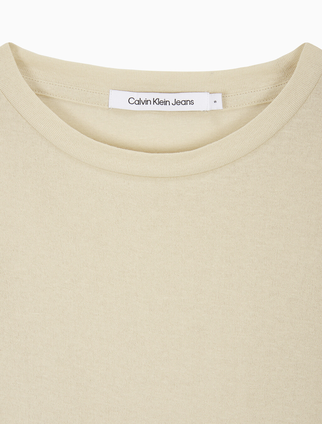 Buy 여성 쉬어 롱슬리브 탑 in color PALE KHAKI