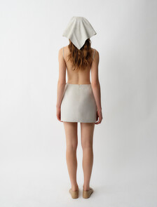 Buy HENRIETTA WOMENS DRESS in color OFF WHITE