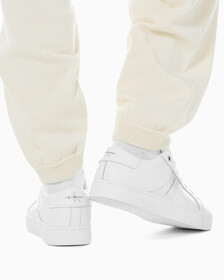 Buy 남성 로마 클래식 컵솔 스니커즈 in color BRIGHT WHITE