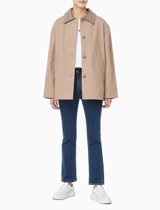 Buy 여성 코튼 맥코트 in color CAMEL