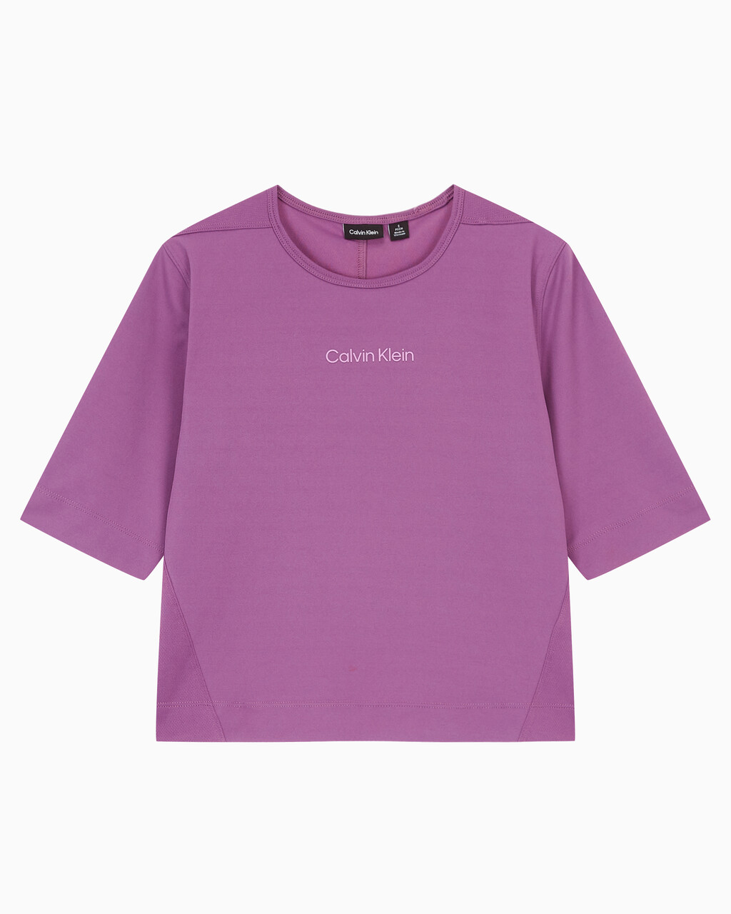 Buy 여성 박시 핏 에센셜 기능성 반팔 티셔츠 in color AMETHYST