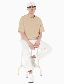 Buy 남성 90's 스트레이트핏 화이트 데님 in color CHALKY BLUE