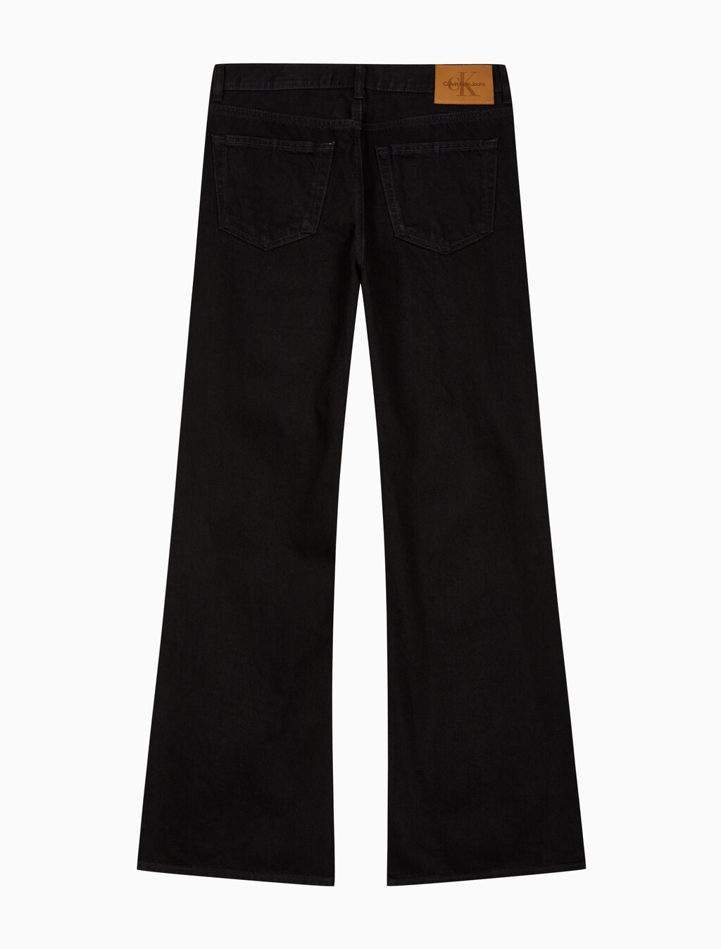 Buy 남성 와이드핏 CK 클래식 블랙 데님 in color BLACK