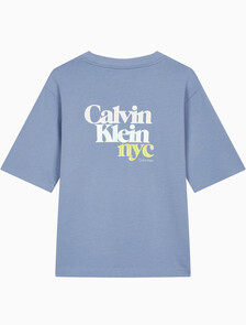 Buy 여성 릴렉스핏 캘빈클라인 NYC 반팔 티셔츠 in color ENGLISH MANOR