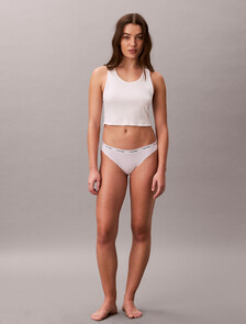 Buy 여성 모던로고 로우라이즈 비키니 in color LIGHT PURPLE