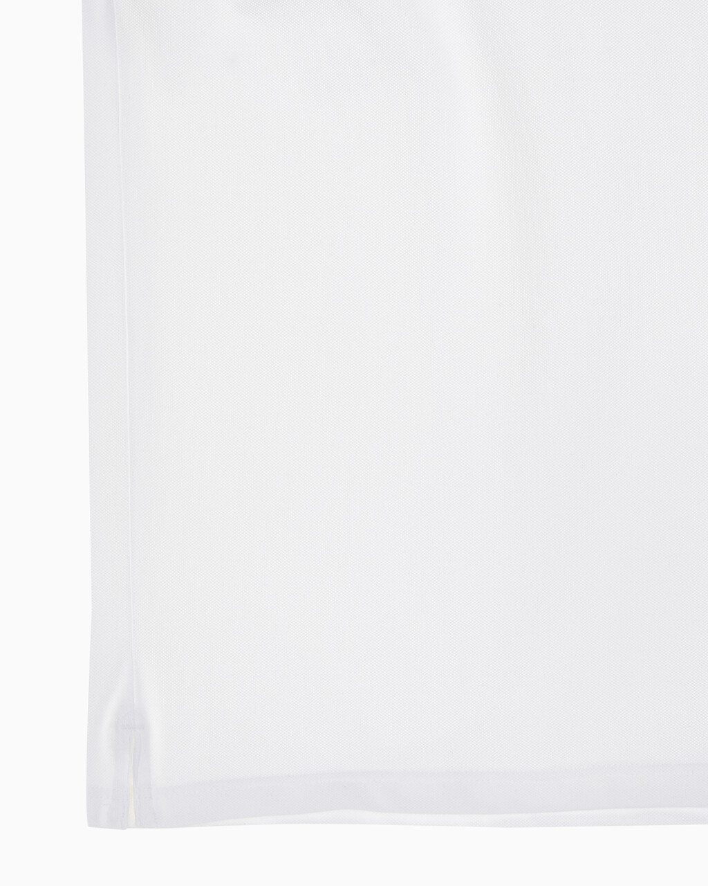 Buy 남성 슬림핏 CK 뱃지 로고 반팔 폴로 티셔츠 in color BRIGHT WHITE