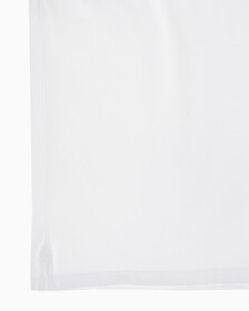 Buy 남성 슬림핏 CK 뱃지 로고 반팔 폴로 티셔츠 in color BRIGHT WHITE