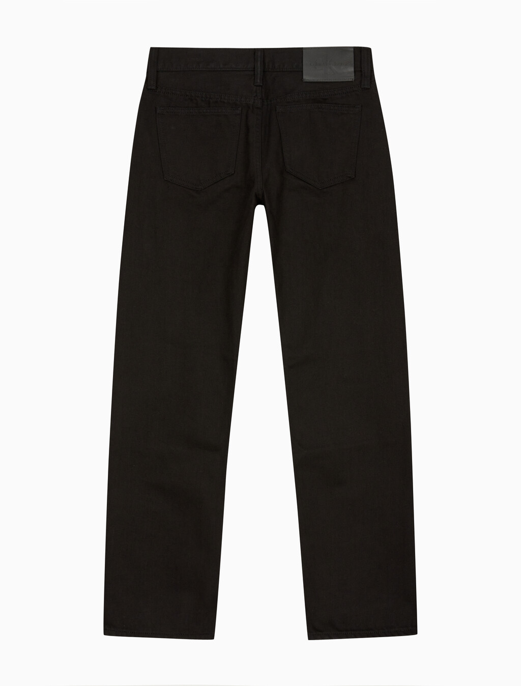 Buy 여성 로우라이즈 스트레이트핏 블랙 데님 in color WASHED BLACK LOGO LACE