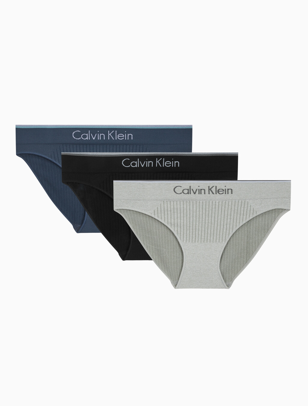 Buy 여성 서페이스 심리스 비키니 3PK in color BLACK/NAVY/GREY